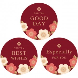  禮品貼紙 GOOD DAY 30枚/包 包裝 貼紙 春節