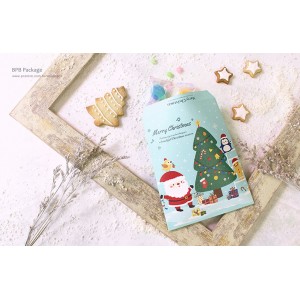 ❤Miss Baking❤ 平袋16K 聖誕老人村 聖誕 禮品袋 (信封型)【100入】包裝材料